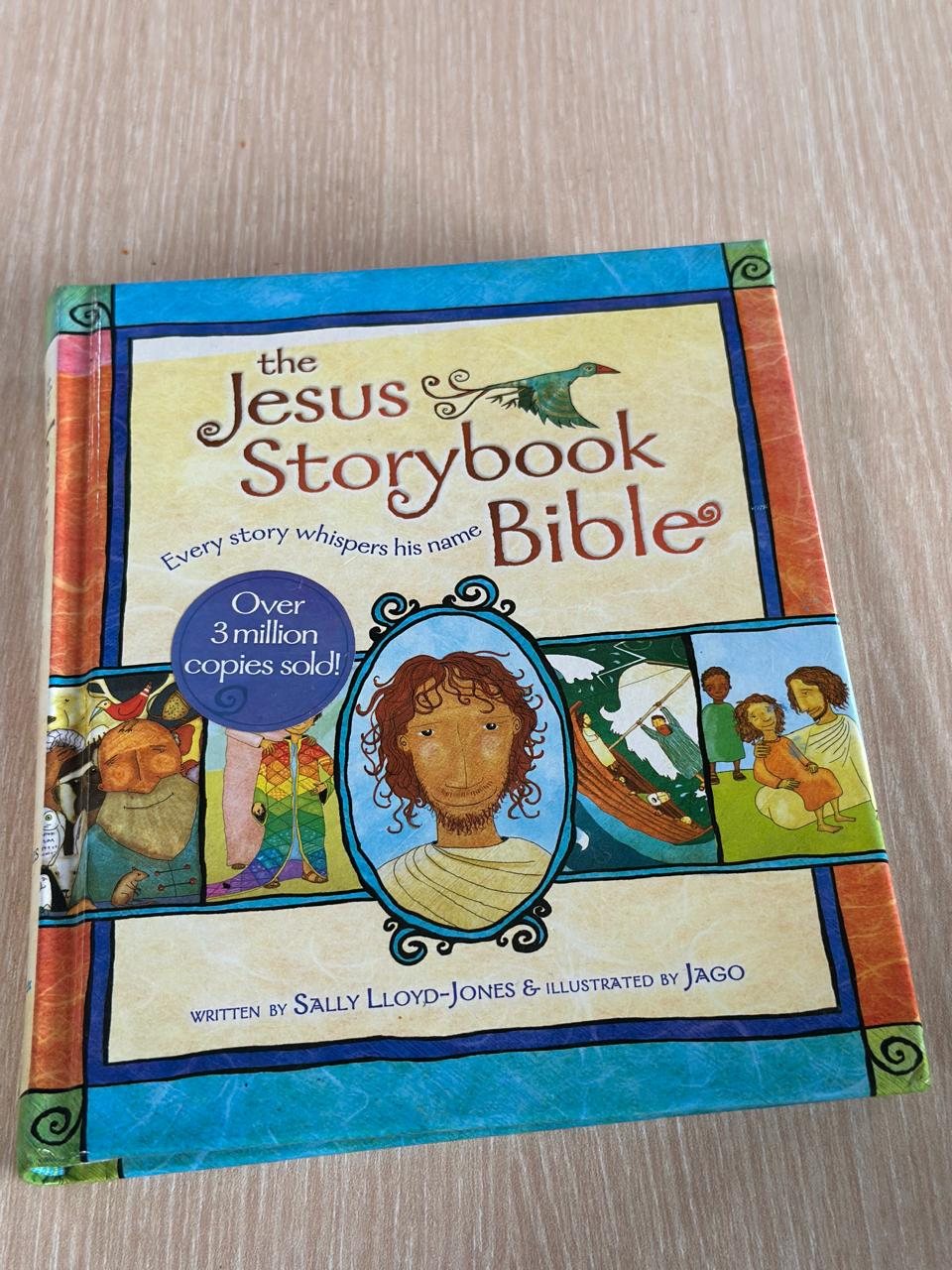 The Jesus Storybook Bible on a table